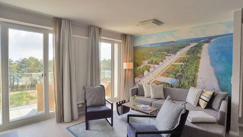 Ferienwohnung für 4 Personen, mit Balkon in Bergen auf Rügen und Umgebung - 4