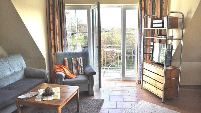Ferienwohnung für 6 Personen, mit Sauna und Balkon sowie Ausblick in Timmendorf
