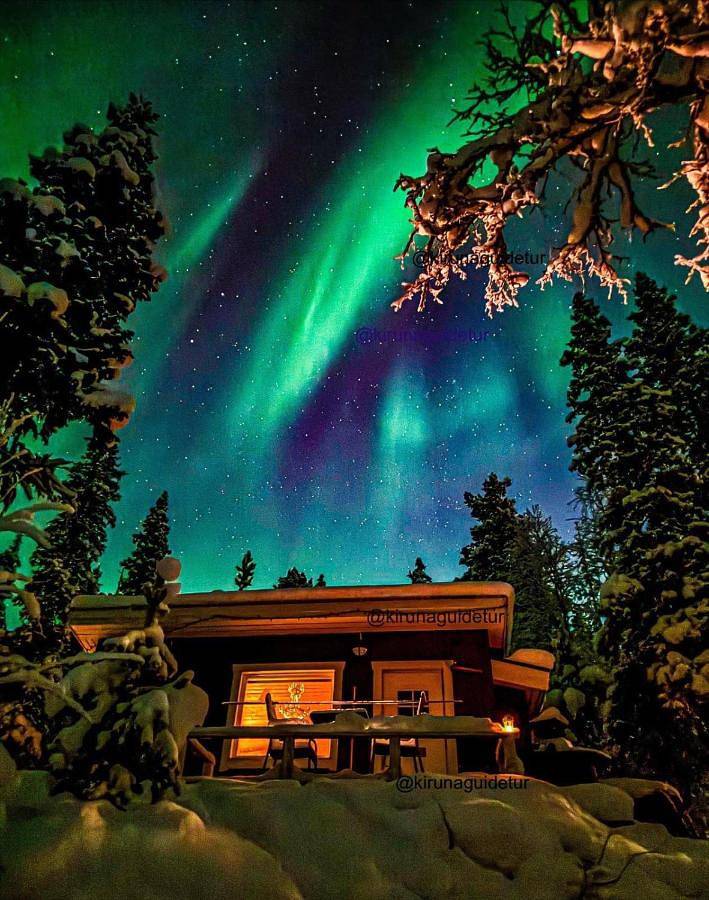 Small Twin Room in Kiruna, Lapland (Zweden)