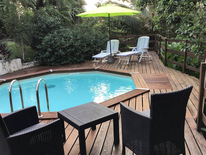 Location de vacances pour 2 personnes, avec jardin et piscine en Guadeloupe - 2