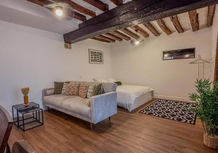 Gîte pour 2 personnes, animaux acceptés dans Cathédrale Notre-Dame (Chartres)