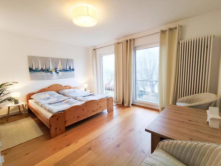 Ferienhaus für 5 Personen, mit Balkon und Seeblick sowie Ausblick in Untersee - 2