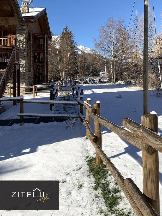 Location de vacances pour 4 personnes, avec jardin et vue à Cogne - 3