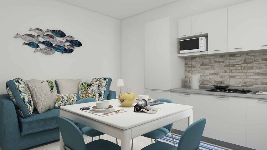 Ferienwohnung für 4 Personen, mit Balkon und Garten in Rosolina Mare - 4