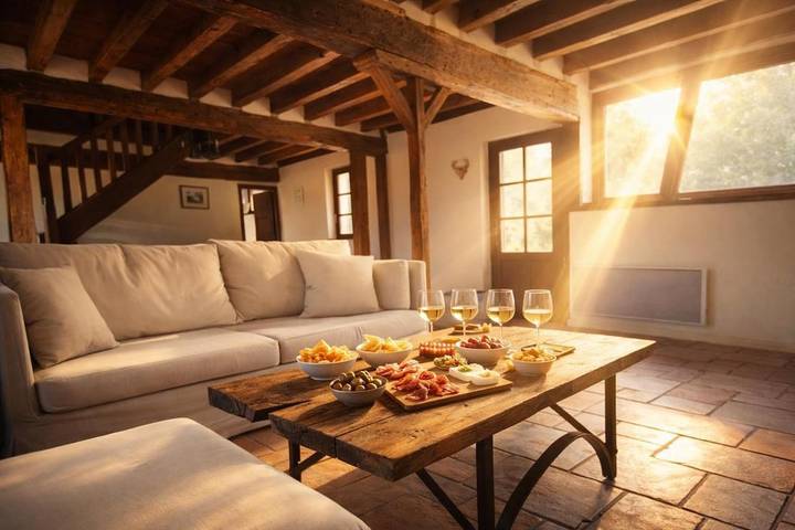 Maison de vacances pour 8 personnes, avec vue et terrasse - 1