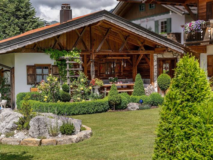 Ferienwohnung für 4 Personen, mit Sauna und Balkon, kinderfreundlich im Mittenwald - 3