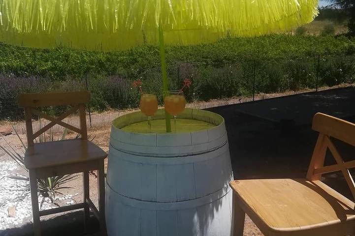 Location de vacances pour 6 personnes, avec jardin à Usclas-d'Hérault