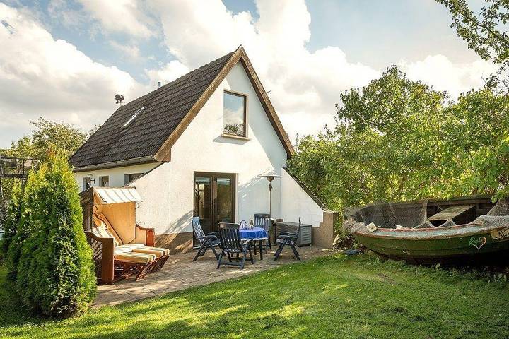 Chalet für 5 Personen, mit Terrasse und Garten in Parchtitz, Baltic Sea Pomerania