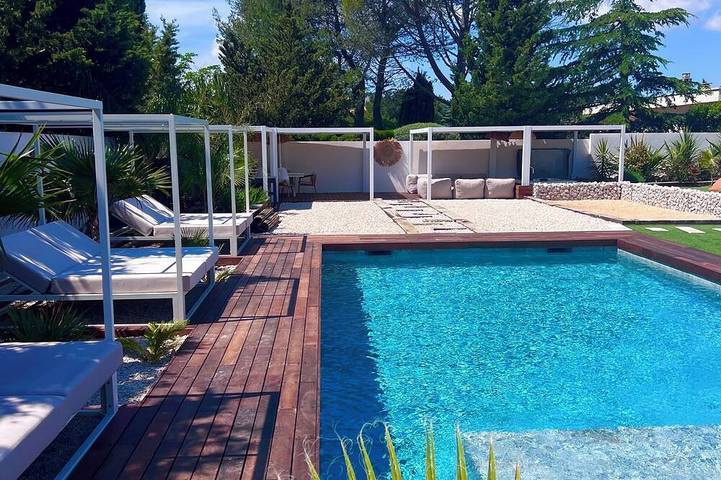 Villa für 8 Personen, mit Garten und Terrasse sowie Whirlpool, mit Haustier - 1