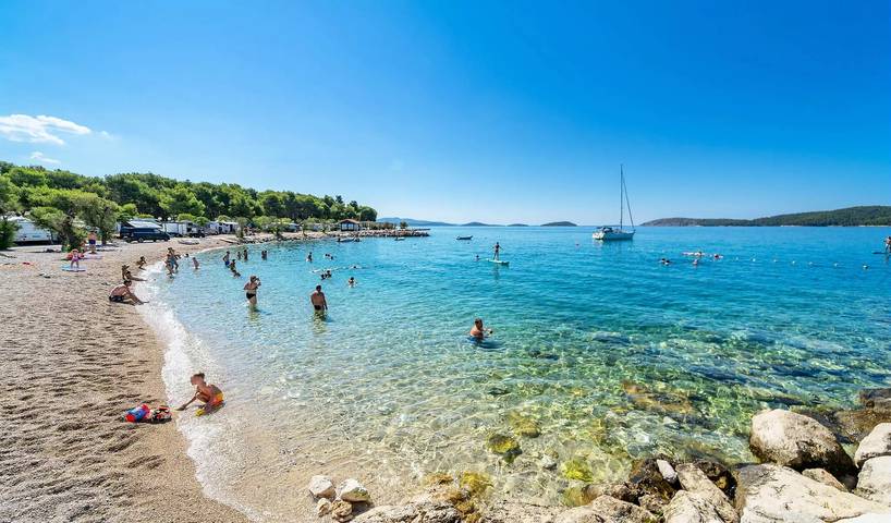 Mobilheim | Comfort | 2 Zi. | 4/6 pers. | Ãœberdachte Terrasse | A/C in Sibenik, Šibenik-Knin