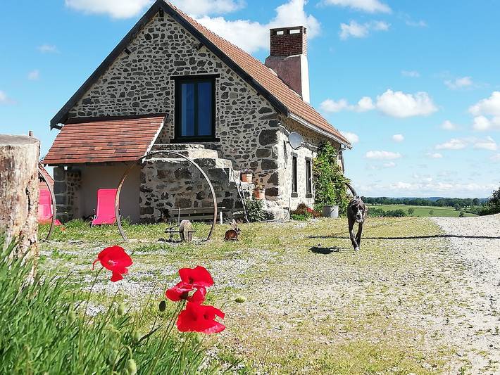 Gîte pour 4 personnes à Tardes