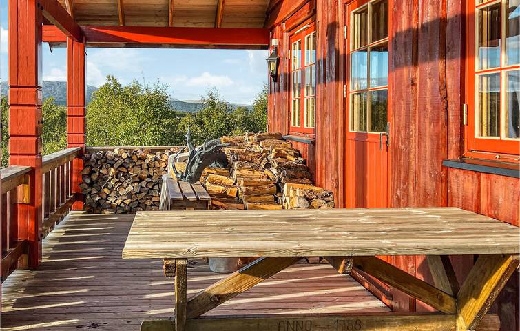 Ferienhaus für 6 Personen mit Terrasse in Hovden, Bykle