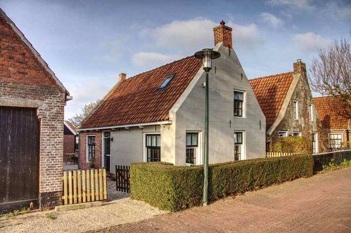 Ferienhaus für 6 Personen, mit Terrasse und Garten sowie Ausblick in Moddergat