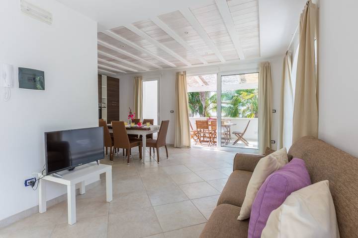 Ferienhaus für 7 Personen, mit Balkon und Ausblick in Lido Specchiolla - 4