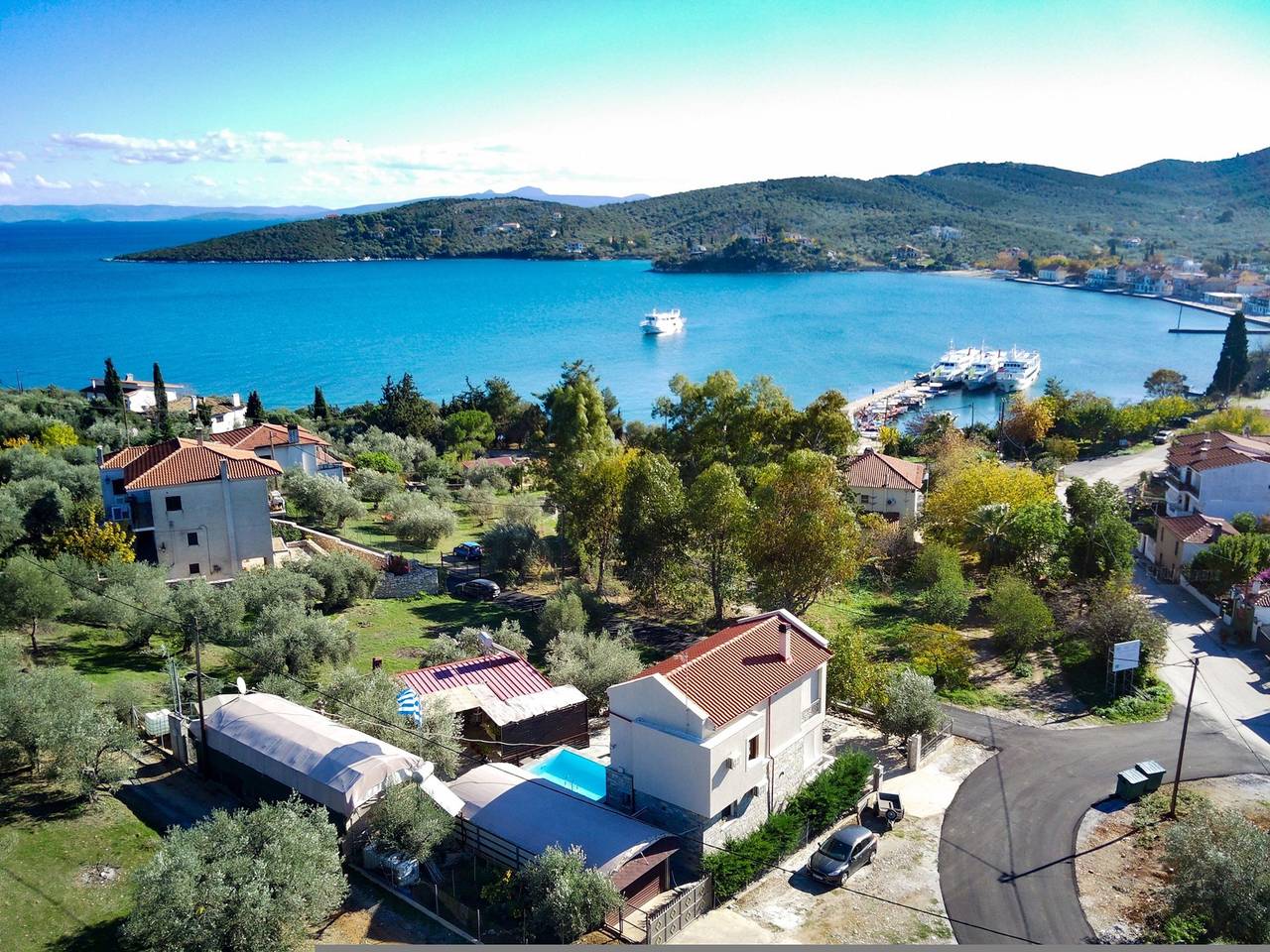 Estudio entero, Estudio para 2 personas con jardín in Amaliapolis, Magnisia