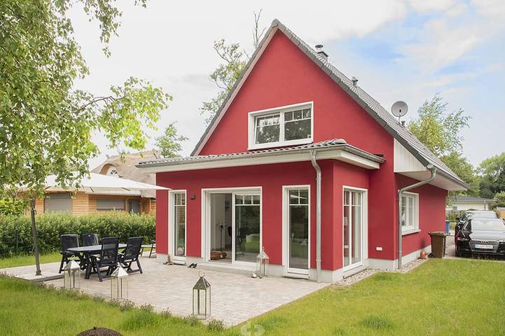 Ferienhaus für 4 Personen, mit Garten und Sauna, mit Haustier in Dierhagen