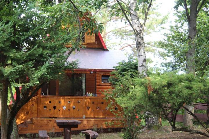 Chalet für 4 Personen, mit Garten und Ausblick sowie Pool, mit Haustier in Ungarn
