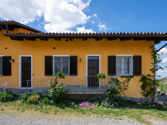 Ferienwohnung für 2 Personen, mit Garten und Balkon sowie Ausblick im Piemont - 2
