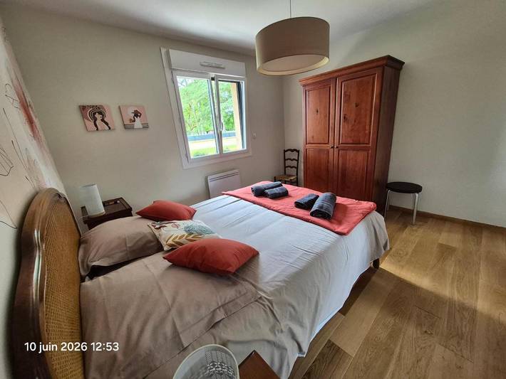 Chambre d’hôte pour 2 personnes, avec terrasse et jacuzzi ainsi que jardin et piscine à Arnage - 4