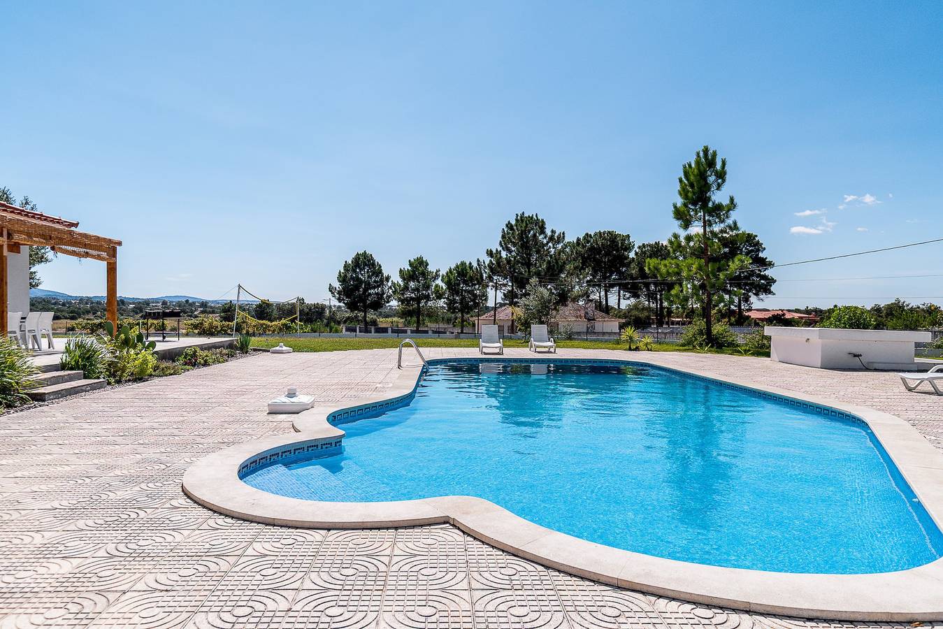 Palmela Sunset Villa: Vista Montagna, Piscina Privata, Wi-Fi in Quinta do Anjo, Halbinsel von Setúbal