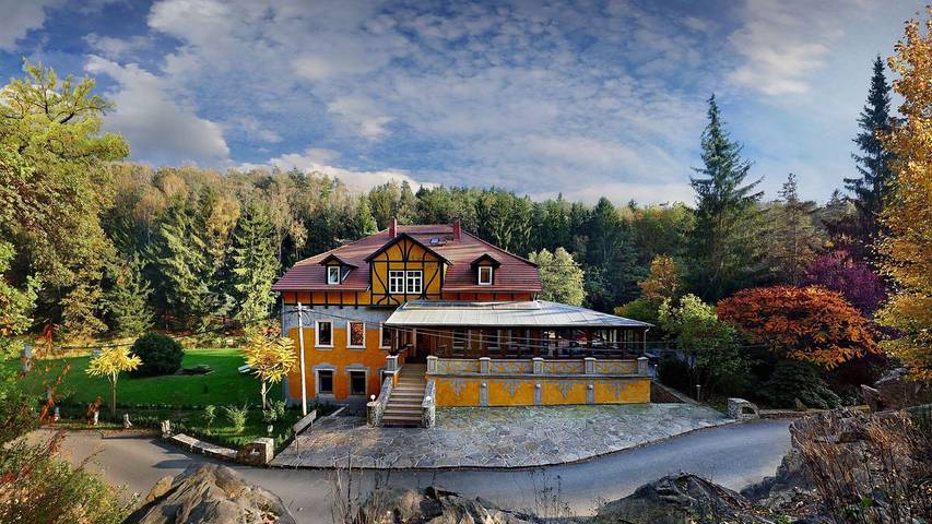Villa für 8 Personen, mit Terrasse und Garten in Sachsen