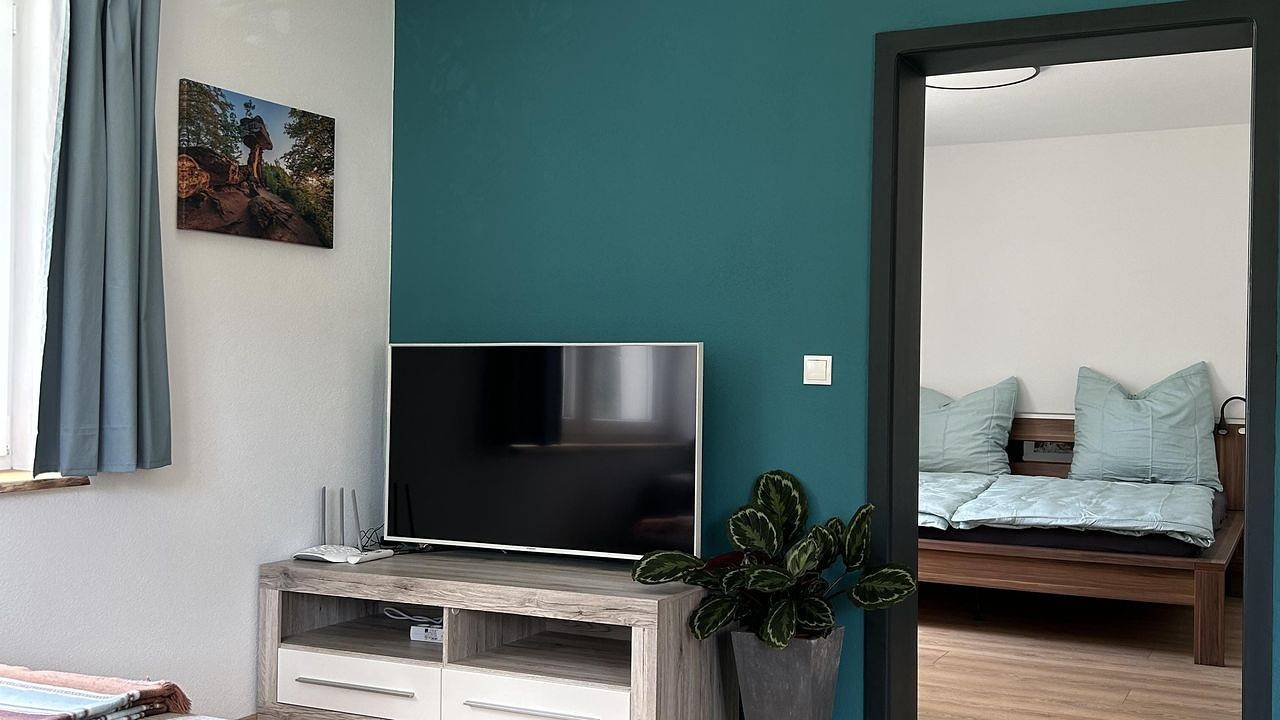 Ganze Ferienwohnung, Ferienwohnung für 3 Personen (60 m²) in Dahn in Dahn, Landkreis Südwestpfalz