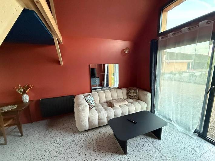 Chalet pour 2 personnes, avec vue et jardin