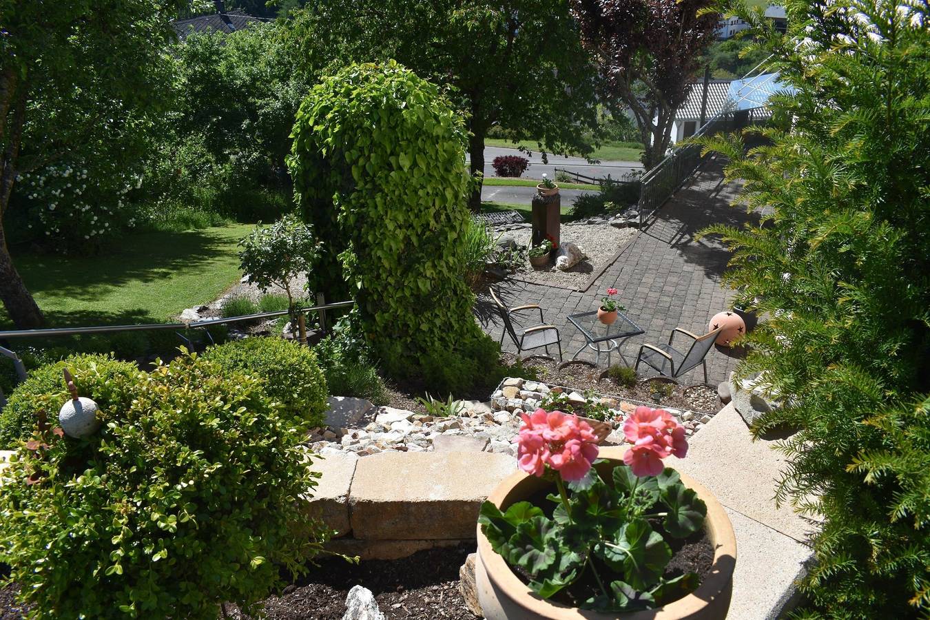 Geheel vakantieappartement, Appartement, douche, Wc, terras in Horath, Bernkastel-Kues en Omgeving