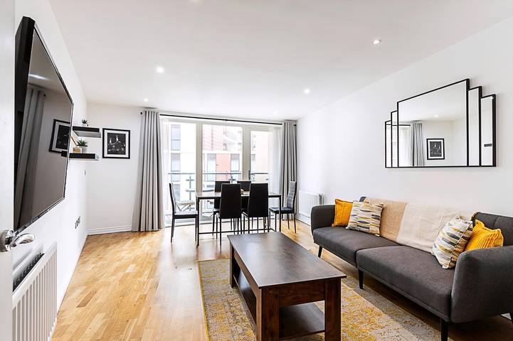 Apartment for 3 people, with balcony in Wandsworth