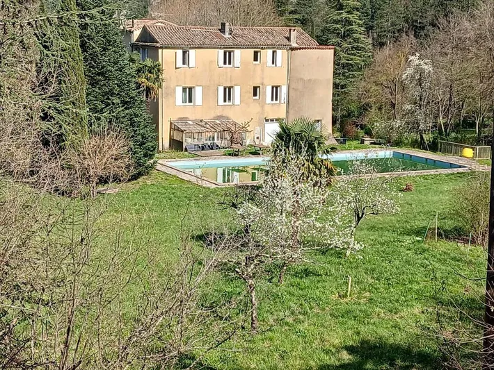 Maison de vacances pour 6 personnes, avec piscine ainsi que jardin et vue - 1