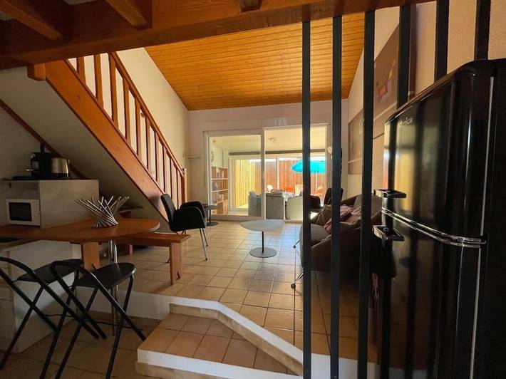 Location de vacances pour 4 personnes, avec terrasse dans Plage De La Piste Capbreton