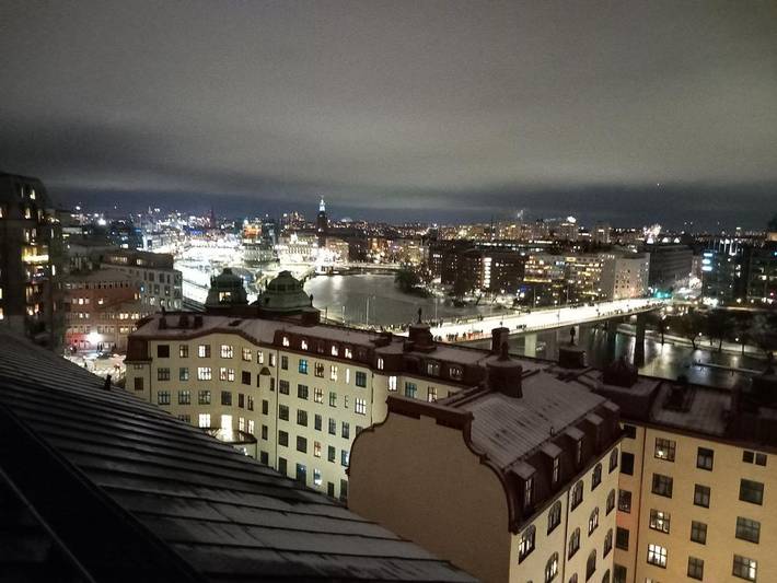 Hostel för 4 Personer, med sjöutsikt och utsikt i Vasastan