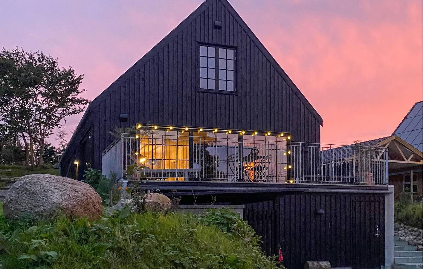 Maison de vacances pour 8 personnes avec terrasse in Listed, Svaneke