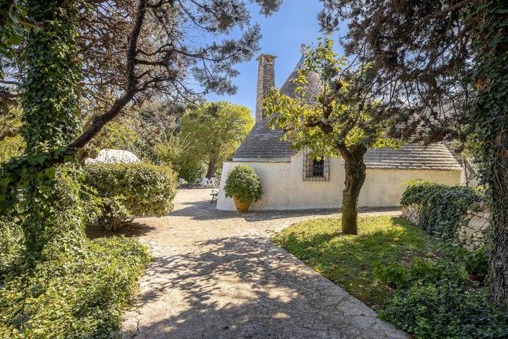 Trullo für 3 Personen, mit Pool und Balkon/Terrasse, mit Haustier in Italien - 4