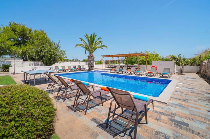 Casa rural para 22 personas, con Terraza y Jardín en Gata de Gorgos