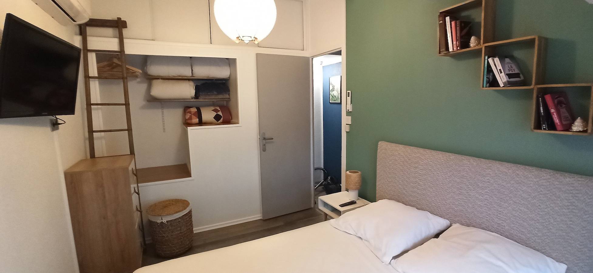 Ferienhaus 'Résidence Clos De Tamaris' mit Gemeinschaftspool, privater Terrasse und Klimaanlage in Marseillan, Mittelmeerküste (Frankreich)