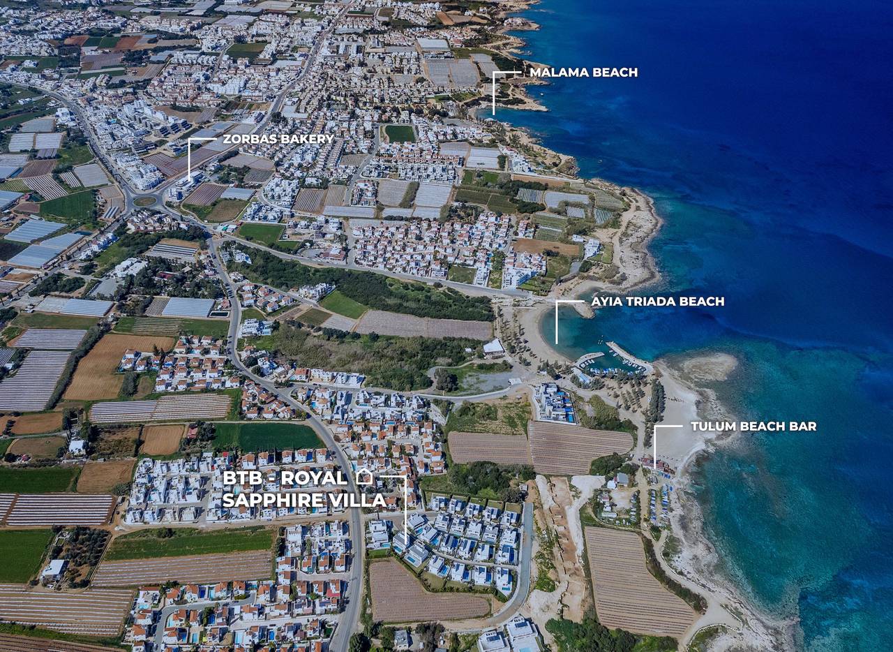 By The Beach - Royal Sapphire Villa in Südzypern