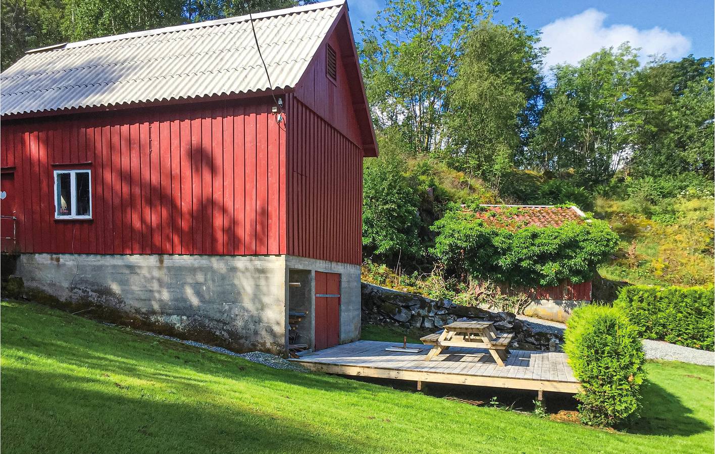 Apartamento vacacional entero, Apartamento de vacaciones para 6 personas con terraza in Suldal