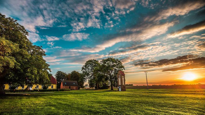 Ferienwohnung für 4 Personen, mit Garten und Sauna sowie Seeblick in West Rügen