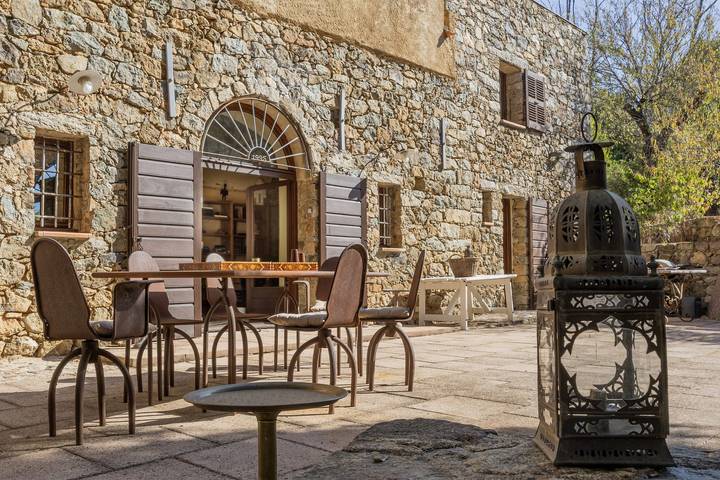 Maison Camellu – Propriété de charme au cœur des oliviers, vue mer in Calenzana, Region de Calvi