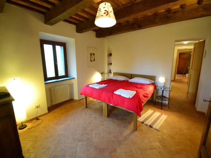 Palestra e vista panoramica; Casa colonica in Piancastagnaio, Siena e dintorni