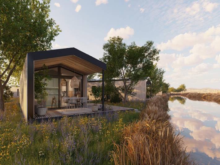 Ferienhaus für 6 Personen, mit Sauna und Terrasse am Neusiedler See