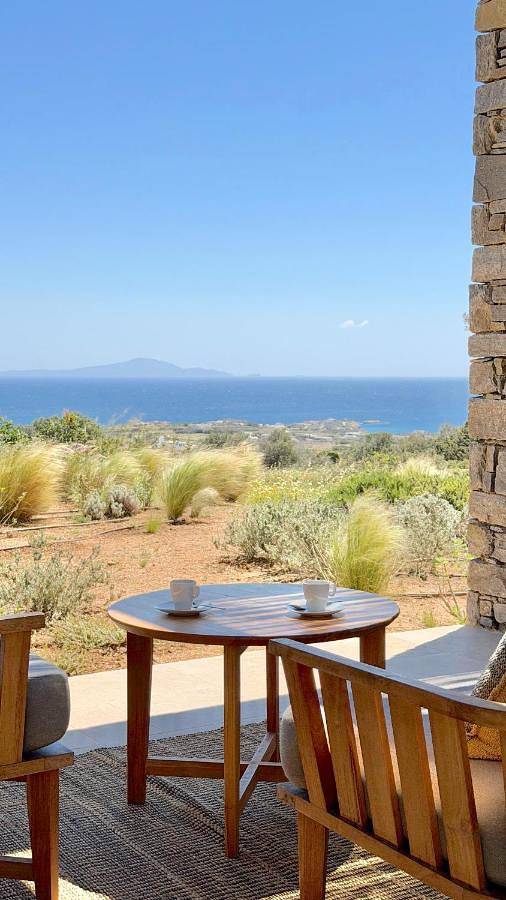 Maison d’hôte pour 2 personnes, avec Terrasse ainsi que Jardin et Piscine dans Paros - 4