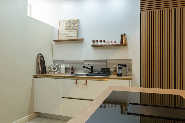 Apartamento entero, Apartamento 'Aux Portes Du Vercors' con balcón y Wi-Fi in Pont-en-Royans, Parc naturel régional du Vercors
