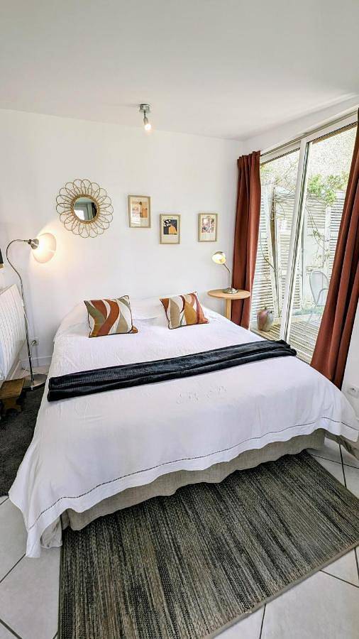 Appartement de vacances pour 2 personnes, avec vue et jardin
