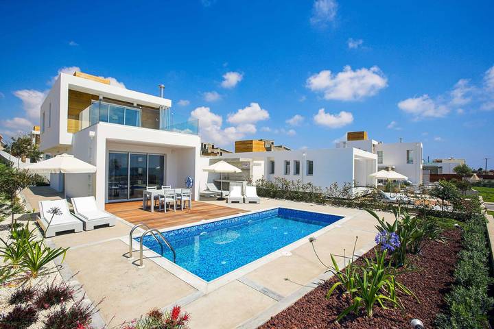 Location de vacances pour 4 personnes, avec terrasse à Paphos (ville) - 2