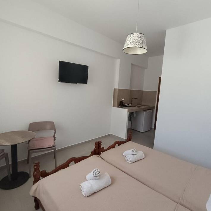 Maison d’hôte pour 3 personnes, avec jardin, animaux acceptés dans Skyros