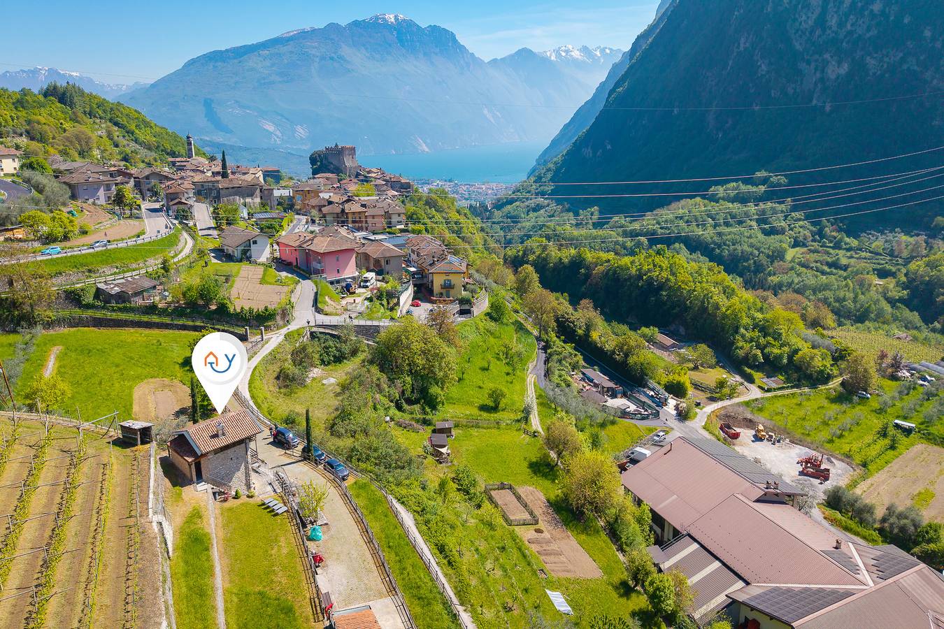 Private Green Oasis in Tenno, Gardasee-Berge