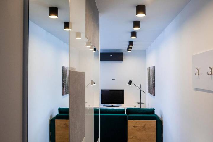 Apartament wakacyjny dla 4 osób, z Balkon i Widok w Człuchów