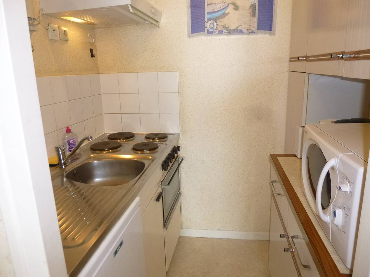 Appartement entier, Appartement 2 pièces, balcon, parking, animaux admis, plage à pied in Saint-Hilaire-de-Riez, Vendée